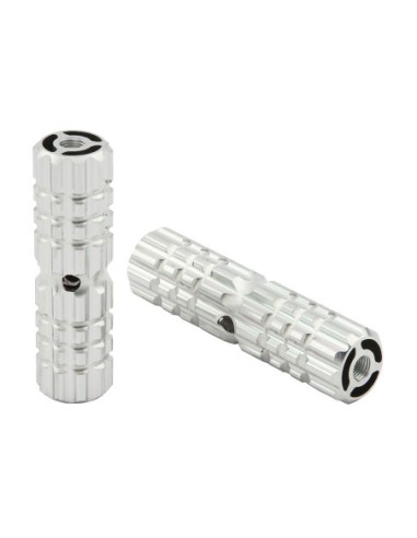 Alloy Pegs 661 24/26t W*1.10 L*4 1/2 Chrome.